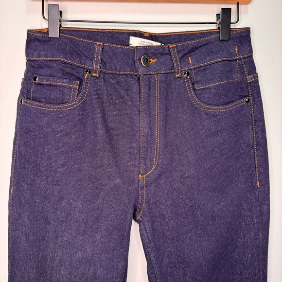 Dorothee Schumacher True Navy Denim Love Turn Up Cuff Pant Jeans - Picture 6 of 14